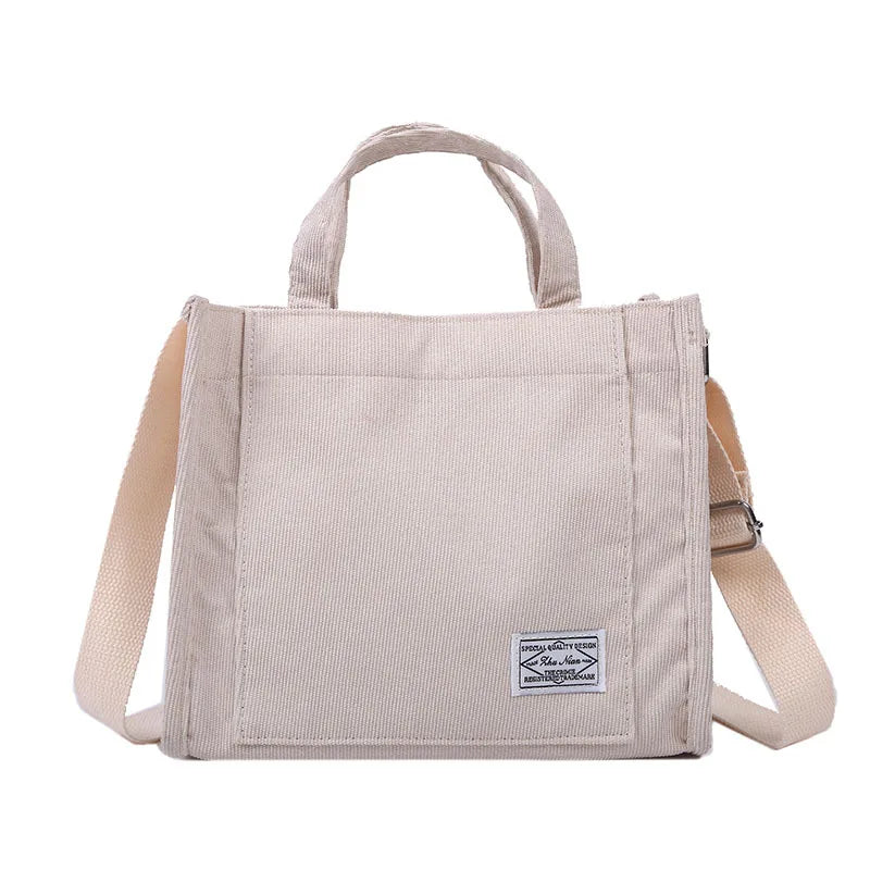 Women's Corduroy Crossbody Bag – Retro Vintage Shoulder Bag Crossbody Shoulder Bag Axl 4