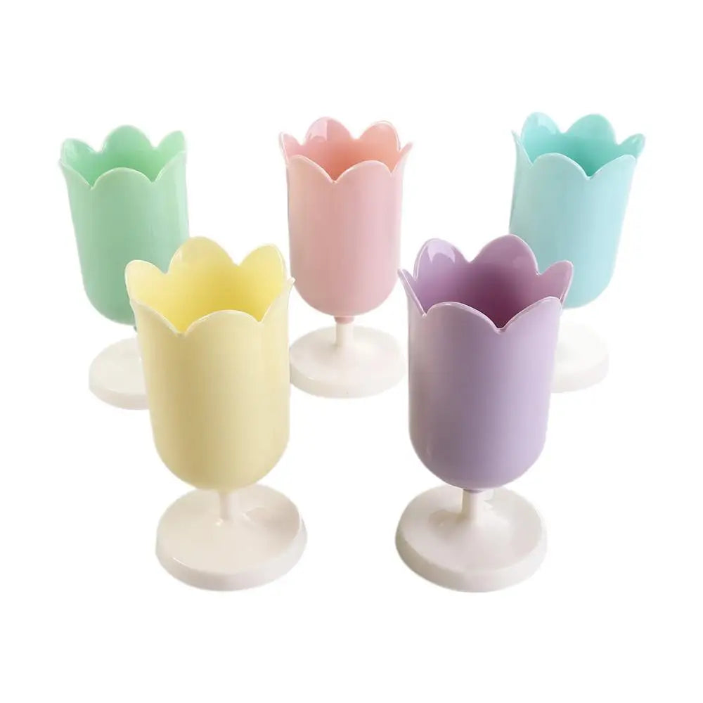 Tulip Pen Holder – Cute Desktop Organizer & Makeup Brush Pot Desktop Pen Holder Axl