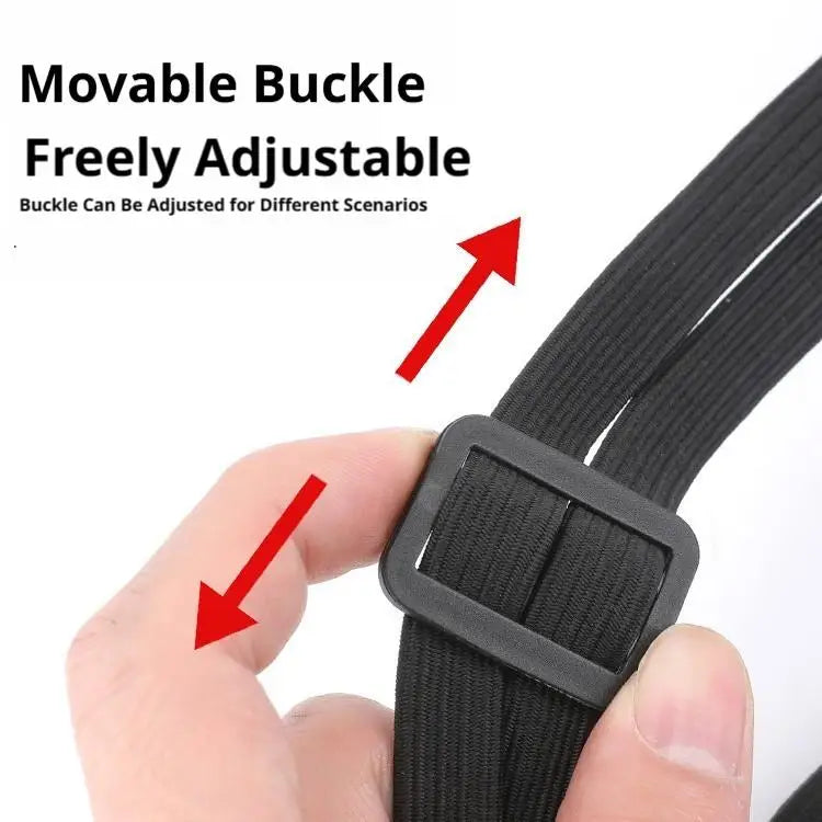 Motorcycle Elastic Bungee Cord – Heavy Duty Luggage Tie Down Strap Motorcycle Bungee Strap Axl