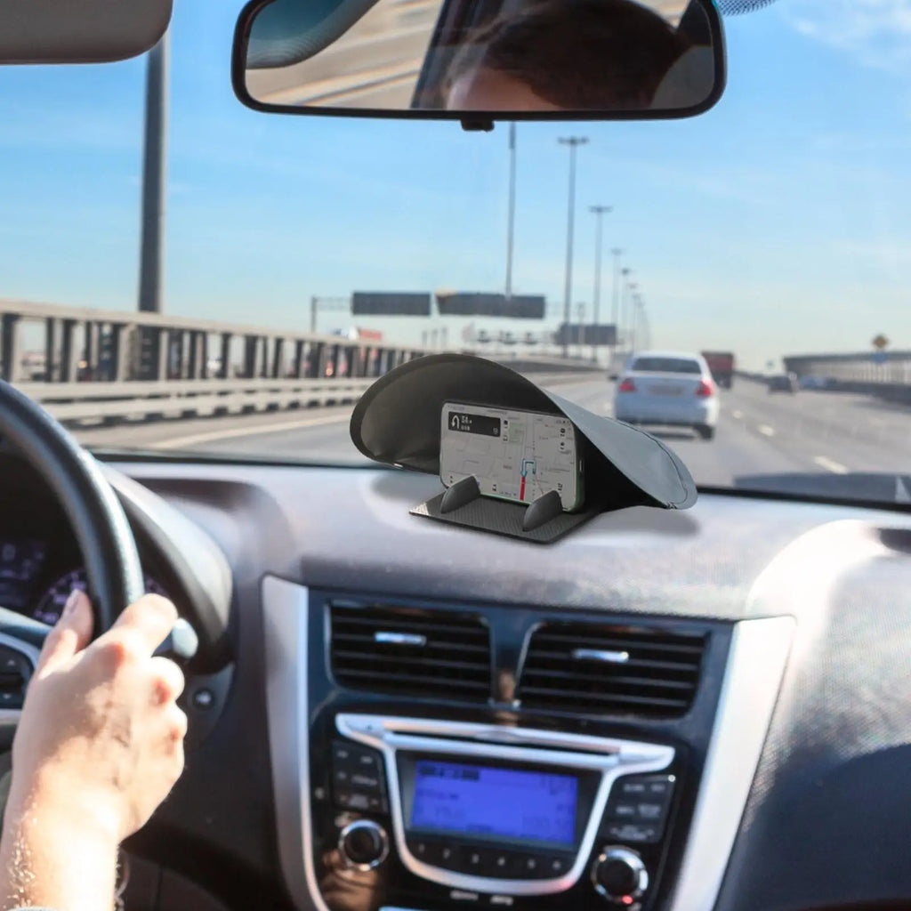 Foldable Car Phone Sunshade – Anti-Glare Dashboard Sun Shield Car Phone Sunshade Axl