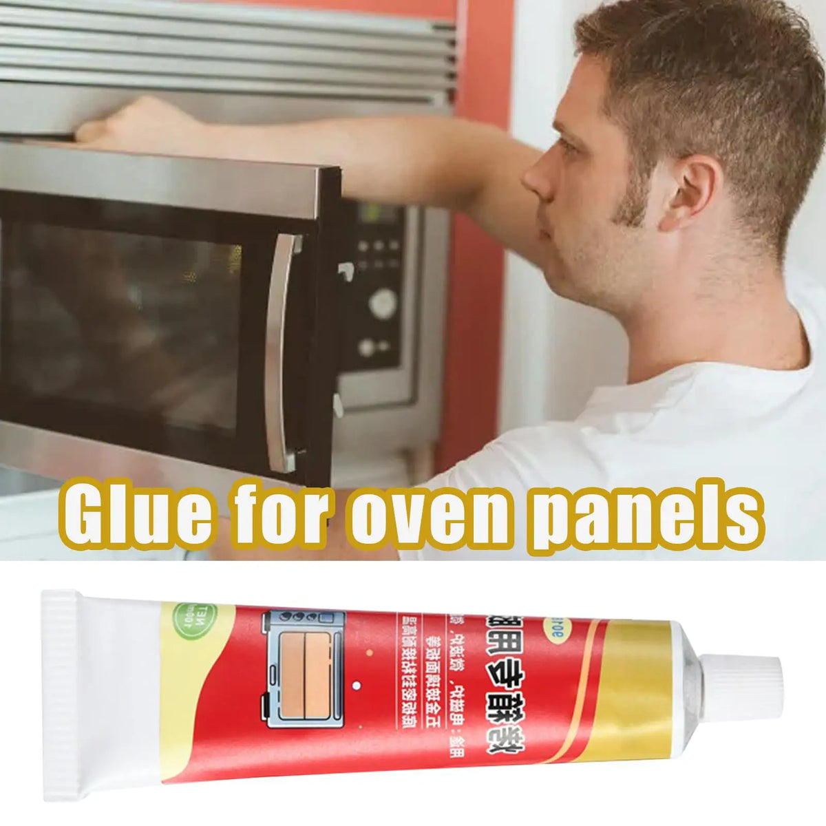 High-Temp Oven Panel Adhesive Sealant 100ml | Fast Drying Appliance Sealant Axl