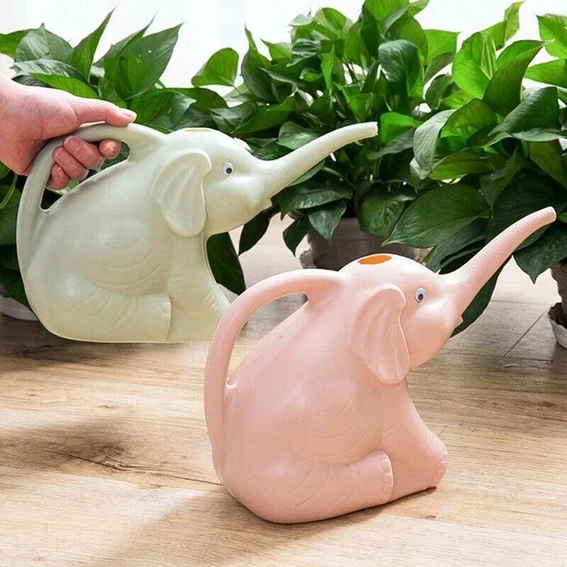 Elephant Watering Can – Cute Plastic Garden Plant Pot Novelty Watering Can Axl
