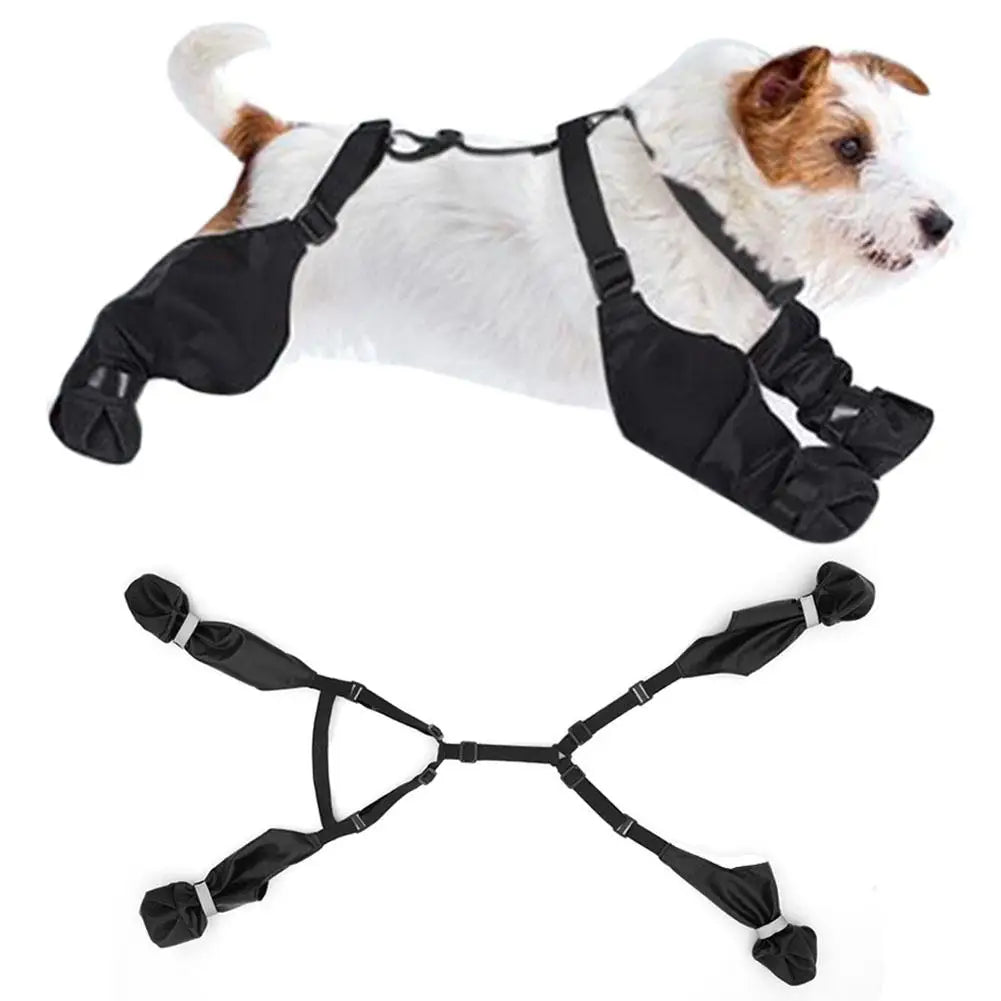 Waterproof Dog Boots – Adjustable Rain & Snow Paw Protectors Dog Rain Boots Axl