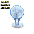 Foldable Mini USB Fan – Quiet Compact Personal Cooler Portable USB Fan Axl Blue