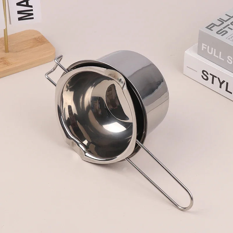 Stainless Steel Wax Melting Pot – Candle, Soap & Candy Making Wax Melting Pot Axl