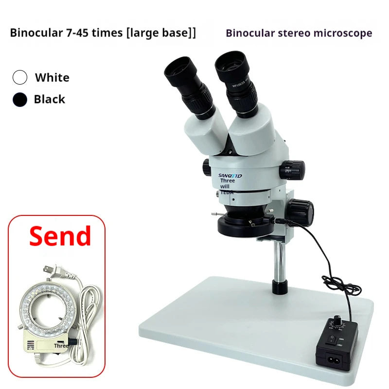 7–45X Binocular Stereo Microscope – PCB & Electronics Inspection Stereo Microscope Axl 1