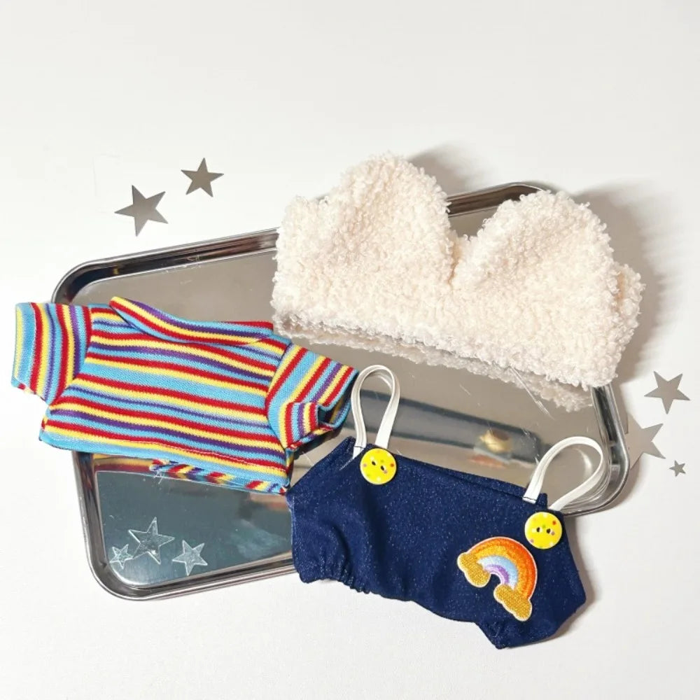 20cm Doll Clothing Set – Multicolor BJD & Cotton Doll Outfits Doll Clothing Set Axl Style 2