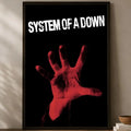 System of a Down Wall Poster – Self-Stick HD Waterproof Art Music Wall Poster Axl White06 60X90cmNoframe