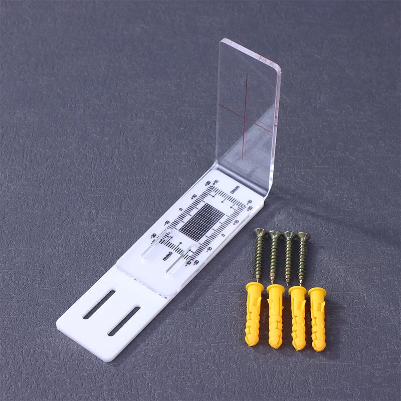 Clear Acrylic Crack Gauge Monitor – Wall Crack Measuring Tool Crack Monitoring Gauge Axl A3