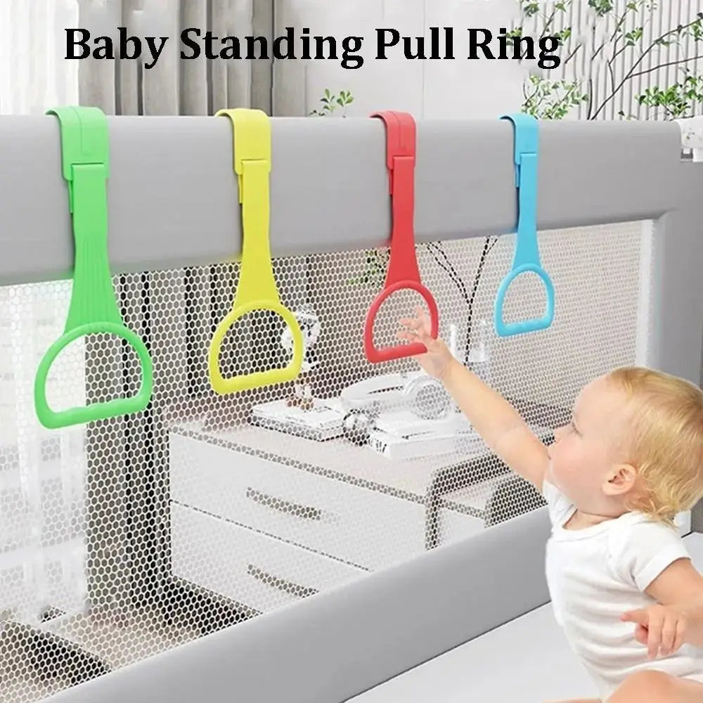 Baby Pull Ring for Crib, Playpen & Stroller – Learn to Stand Baby Development Toy Axl