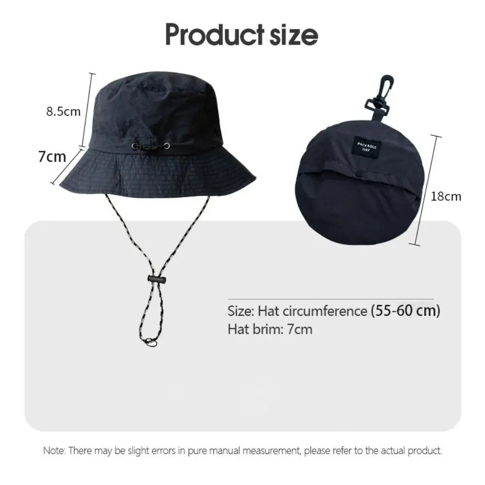 UV Waterproof Bucket Hat – Foldable Sun Hat with Storage Bag Bucket Hat Axl