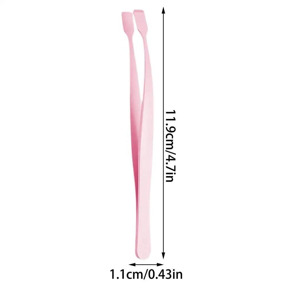 Non-Slip Eyelash Cluster Applicator Tweezers | Lash Tool Eyelash Applicator Tool Axl Pink