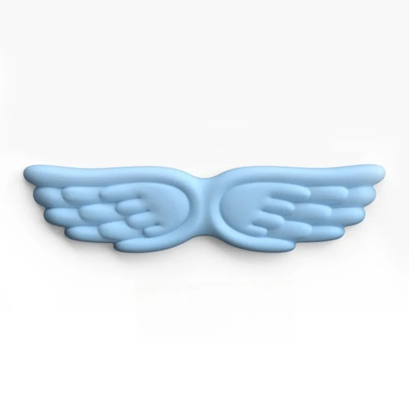 Angel Wing Memory Foam Keyboard & Mouse Wrist Rest Set Wrist Rest Set Axl