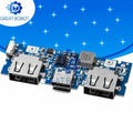 18650 Dual USB Power Bank Charger Board 5V 2.4A Boost Module Battery Charger Board Axl Default Title
