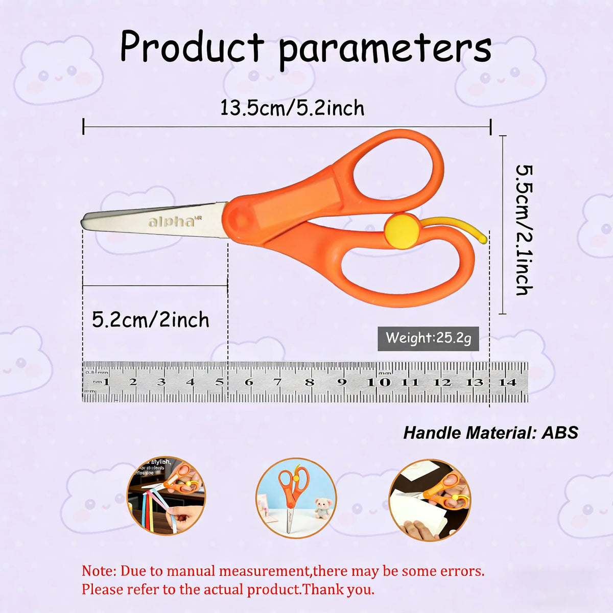 Sharp Sewing Scissors – Craft Shears for Fabric, Paper & Office Craft Scissors Axl