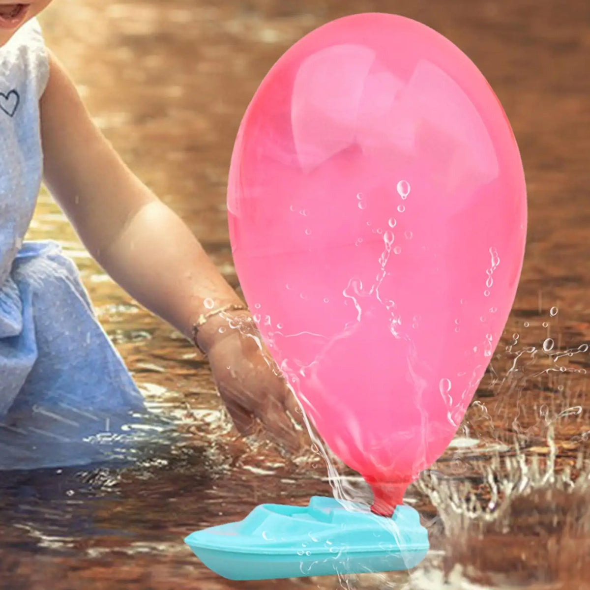 DIY Balloon Boat Science Toy – Kids Bath & Party Favor Kids Science Toy Axl