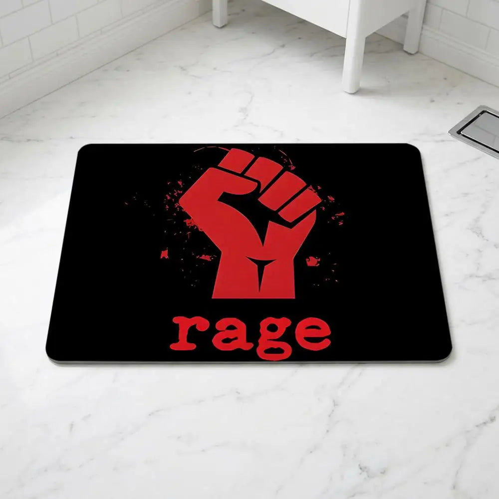 Rage Against the Machine Diatomite Bath Mat | Quick Dry Diatomite Bath Mat Axl