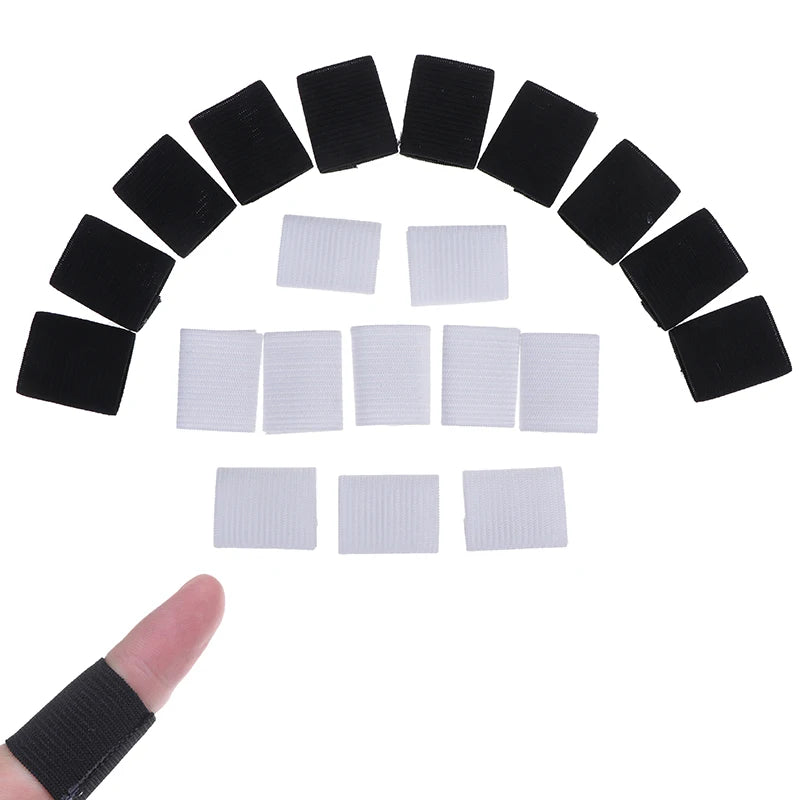 10-Pack Elastic Finger Sleeves – Sports Compression Protector Finger Compression Sleeve Axl