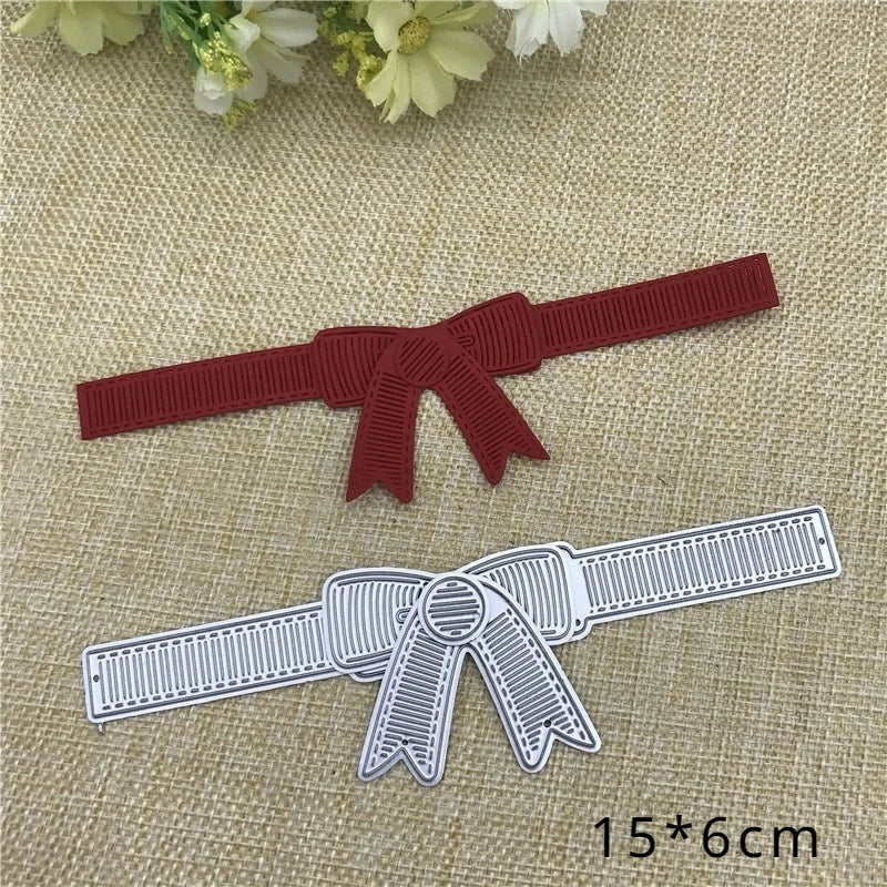 Bow Tie Metal Cutting Die – Card Making & Embossing Stencil Metal Cutting Die Axl A