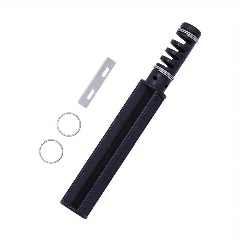 Leather Lace Maker Strip Cutter DIY Craft Tool – 3 Blades Leather Craft Cutter Axl Black