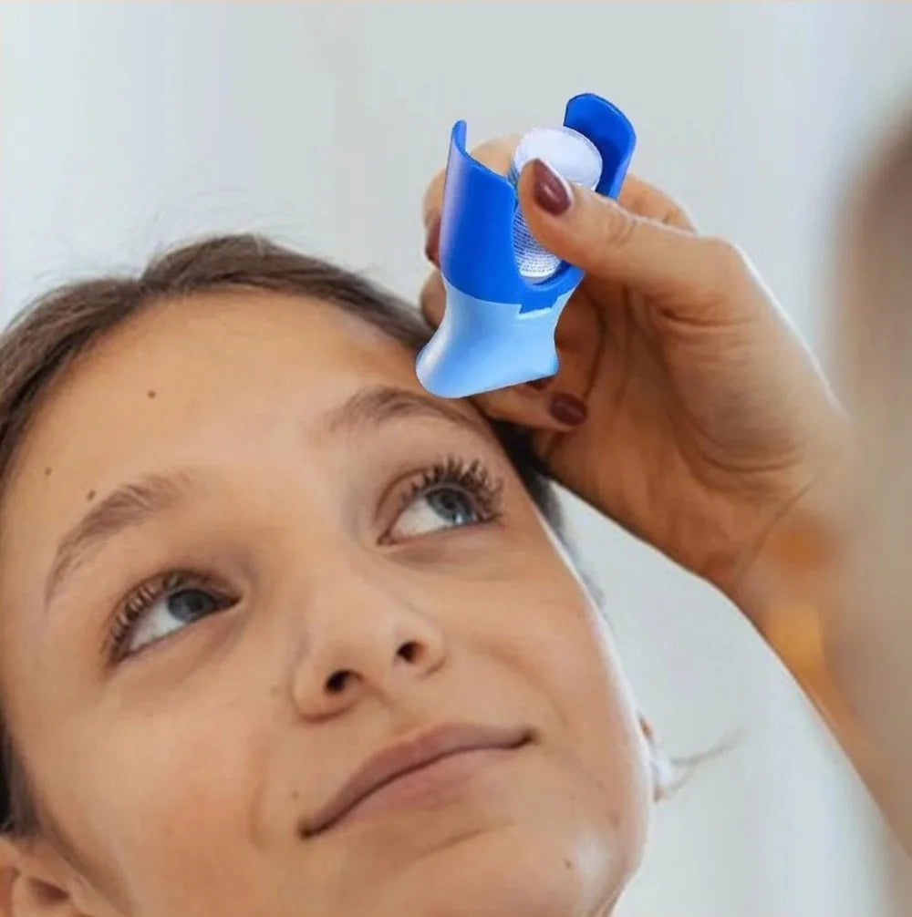 Eye Drop Bottle Dispenser – Portable Reusable Applicator Tool Eye Drop Dispenser Axl