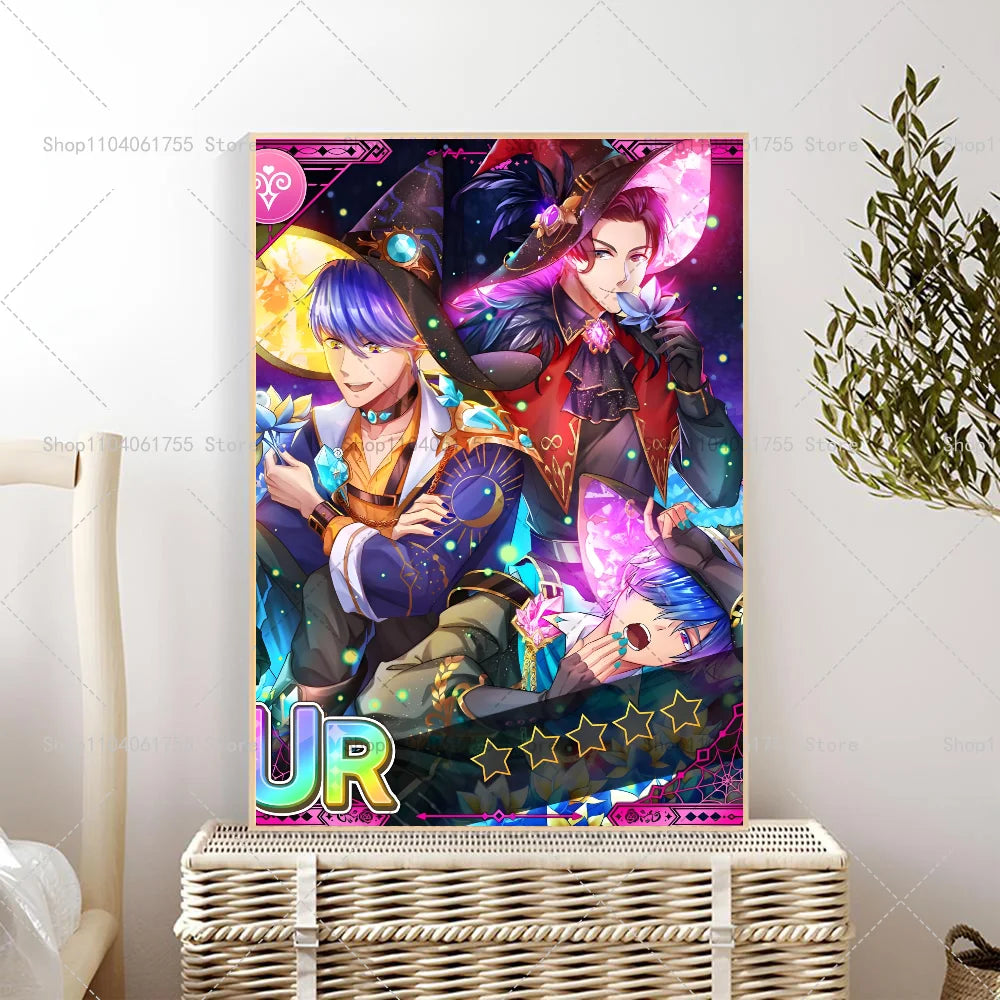 Self-Adhesive Waterproof Wall Poster – Modern Bar & Home Décor Wall Art Poster Axl z8 50x70cm No Frame