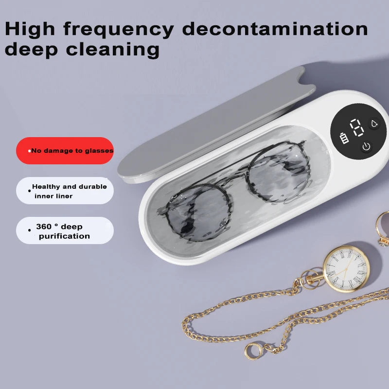 Vibration Cleaner for Glasses, Jewelry & Watch Straps | QXJ-2 Vibration Cleaner Axl