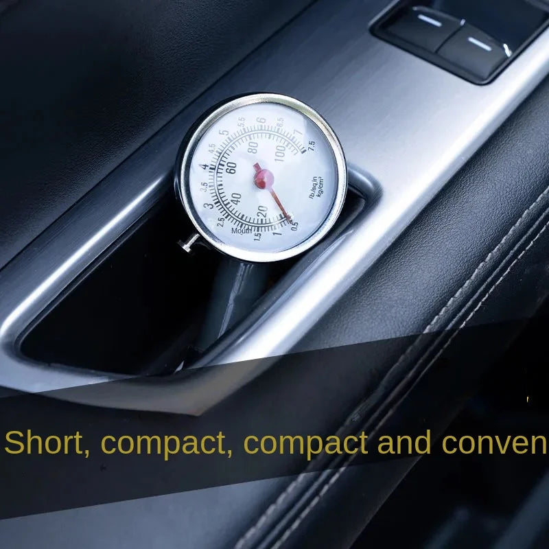Metal Tire Air Pressure Gauge – Car, Truck & Racing Tyre Meter Tire Pressure Gauge Axl