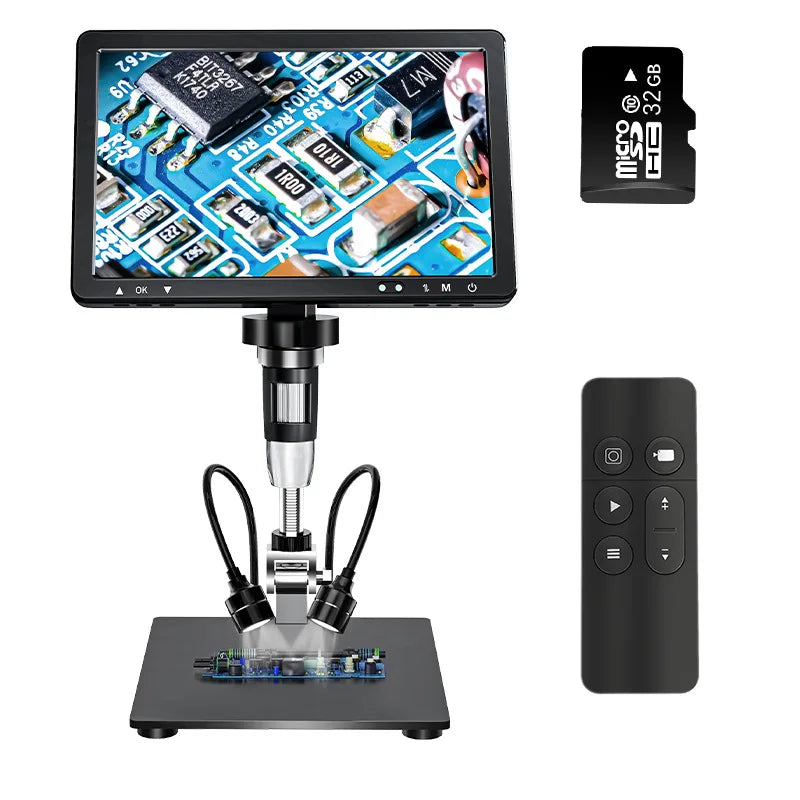 10.1" 1080P IPS Digital Microscope – 500x HD Zoom Screen Digital Microscope Axl 1500x
