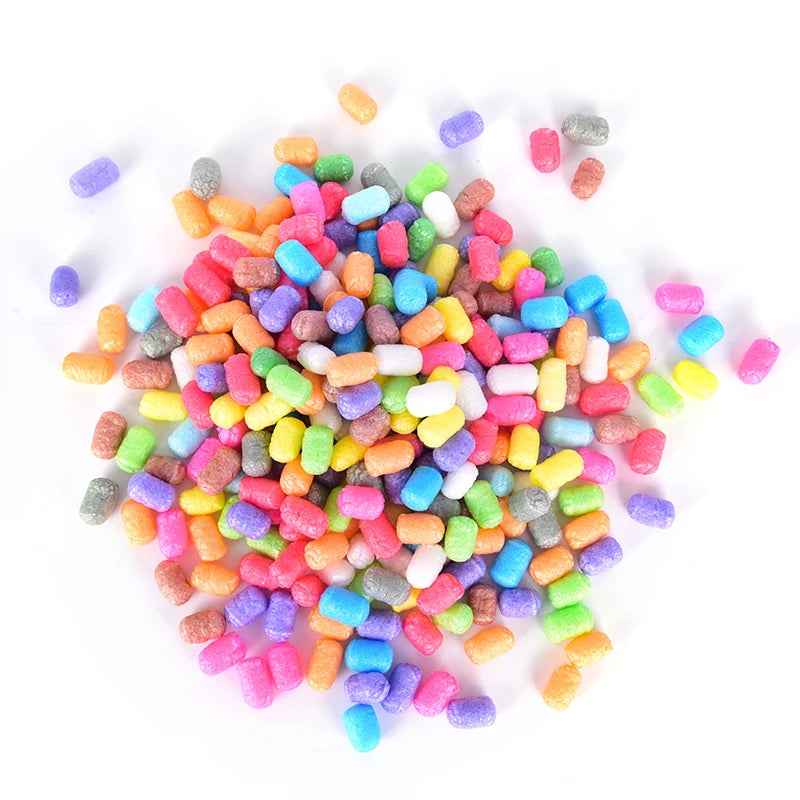 500 Pcs Magic Corn Starch Building Blocks – Kids Craft Toy Kids Building Toy Axl Multicolor