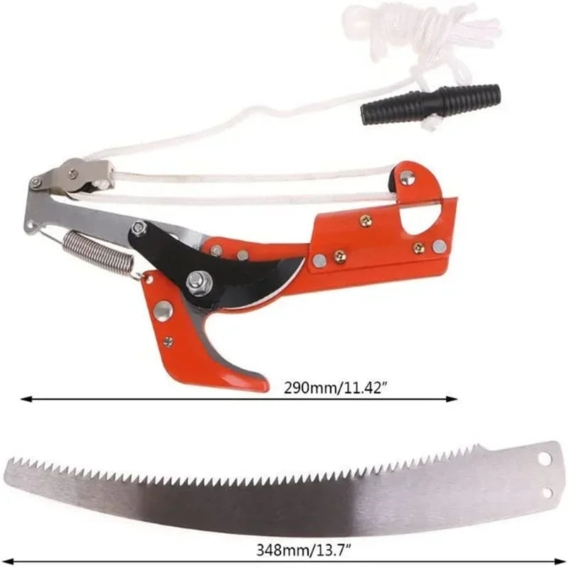 Extendable 2-in-1 Tree Pruner Saw – High Branch Garden Tool Extendable Pruner Saw Axl