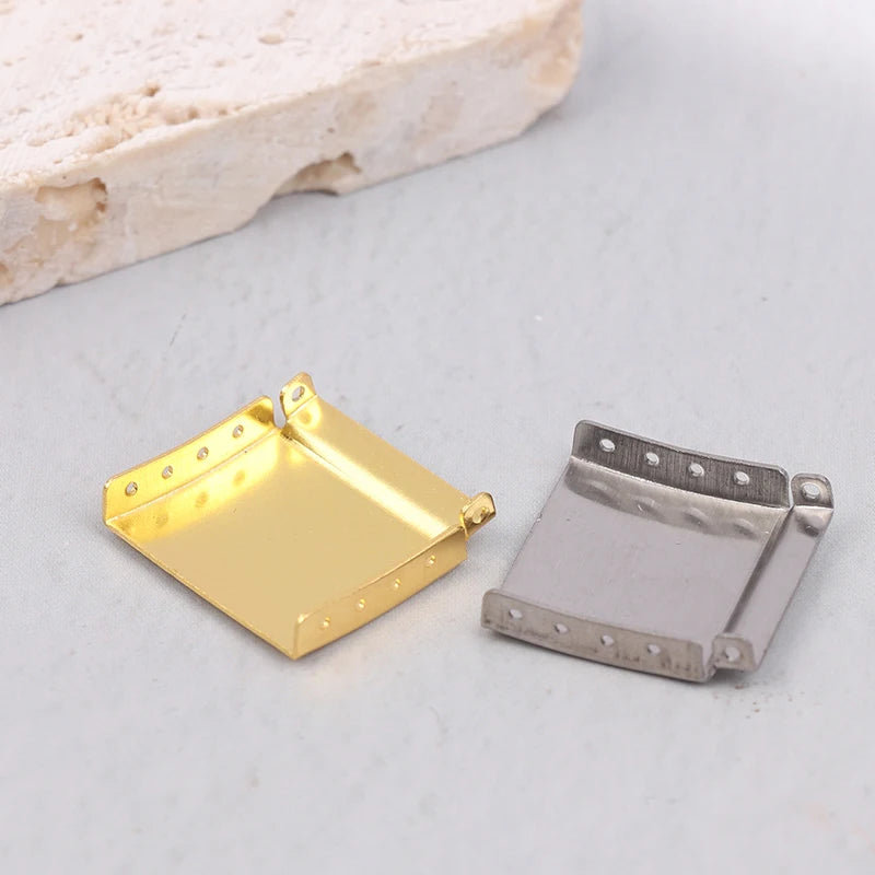 Watch Band Extender Clasp 12–22mm | Gold & Silver Steel Watch Band Extender Axl