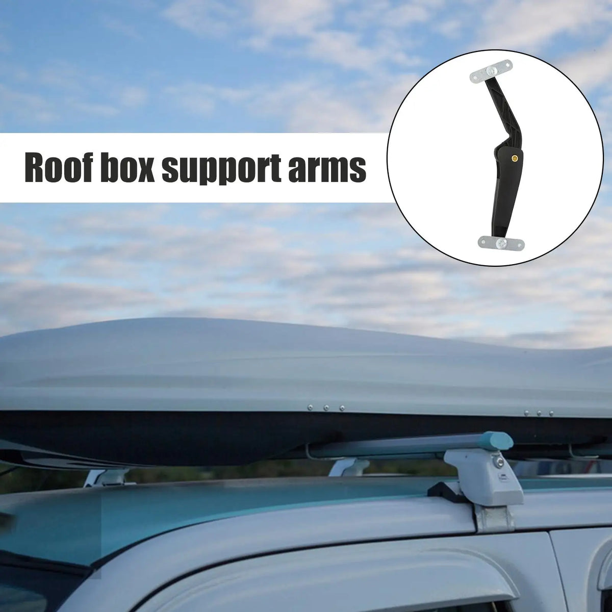 Roof Box Support Arm – Shock Absorbing, Rustproof Car Carrier Roof Box Support Arm Axl