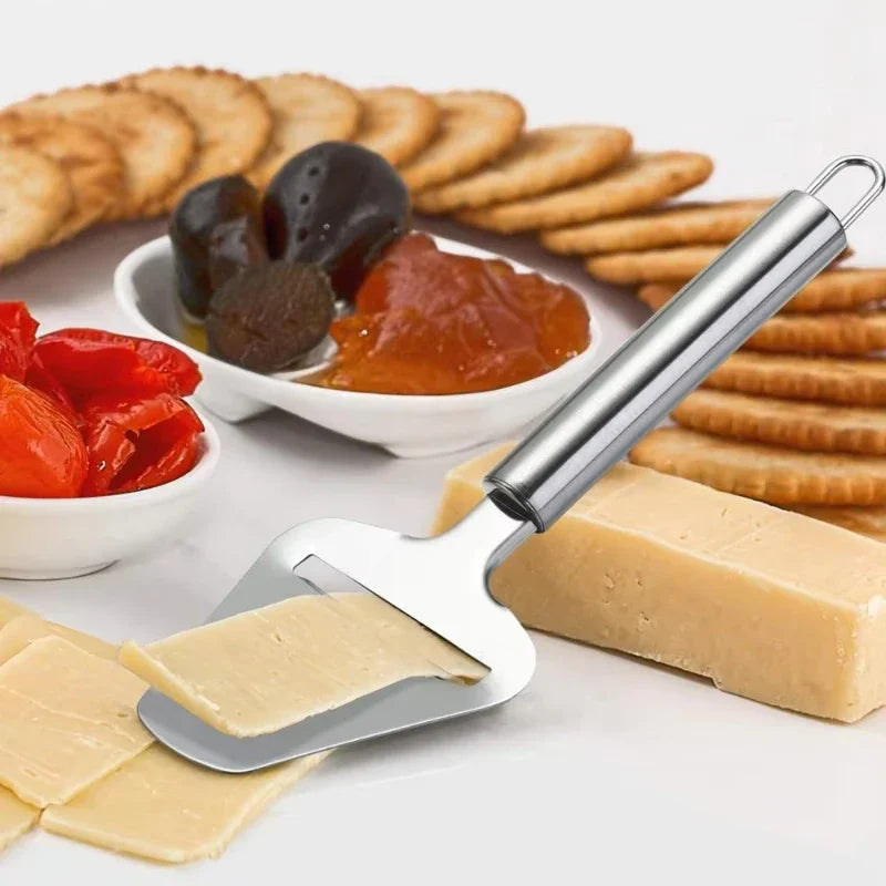 Non-Stick Flat Cheese Slicer & Butter Cutter – Cake Shovel Cheese Slicer Tool Axl