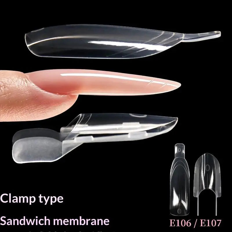 Sandwich Dual Nail Extension Forms – Top & Bottom Mold Set Nail Extension Forms Axl
