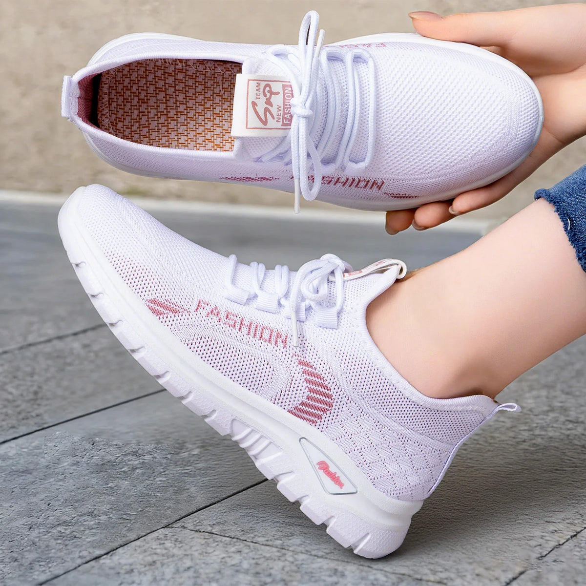 Women's Lightweight Mesh Sneakers | Casual Sport Shoes Women's Sneakers Axl