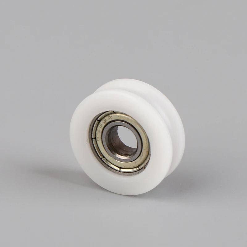 626 Bearing Slide Pulley U-Groove POM Wheel 6×22×7mm Slide Pulley Wheel Axl