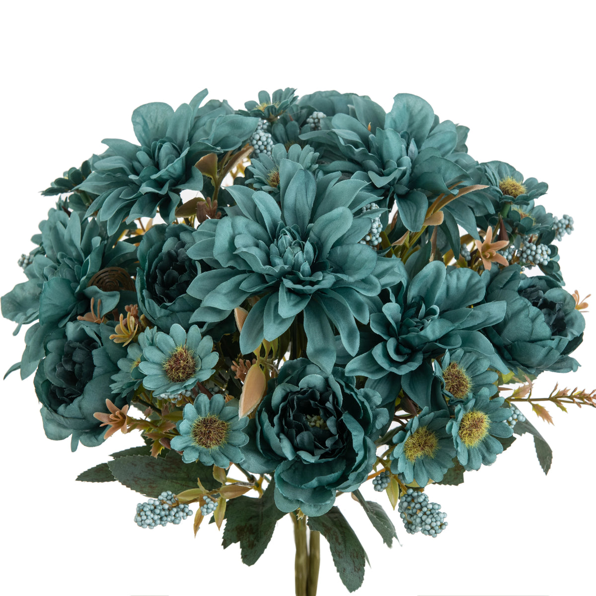 Silk Dahlia Rose Artificial Flowers – Wedding & Home Decor Artificial Silk Flowers Axl color 7 1 piece