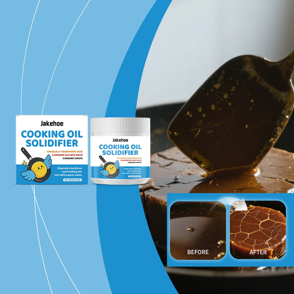 Cooking Oil Solidifier Powder – Kitchen Grease Disposal Agent Oil Solidifier Powder Axl