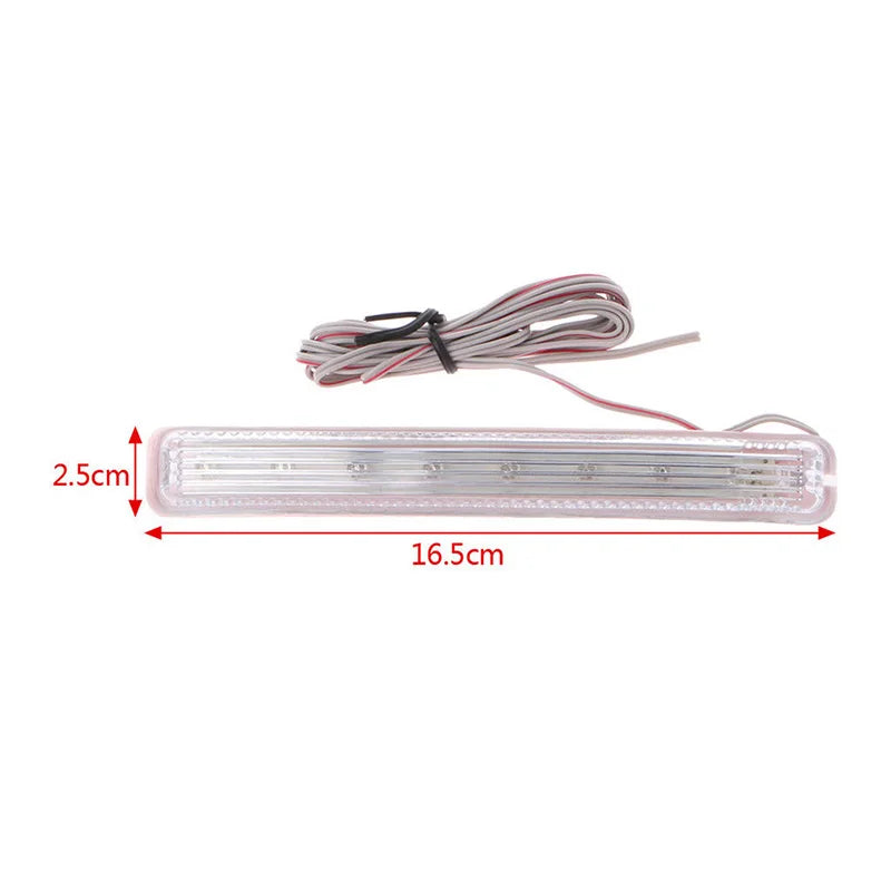 2-Pack Amber 9 SMD LED Rearview Mirror Turn Signal Lights 12V Mirror Turn Signal Light Axl Yellow
