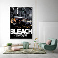 Bleach Anime Poster – HD Art Waterproof Sticky Wall Decor Anime Wall Poster Axl White9 15X20cmNoframe