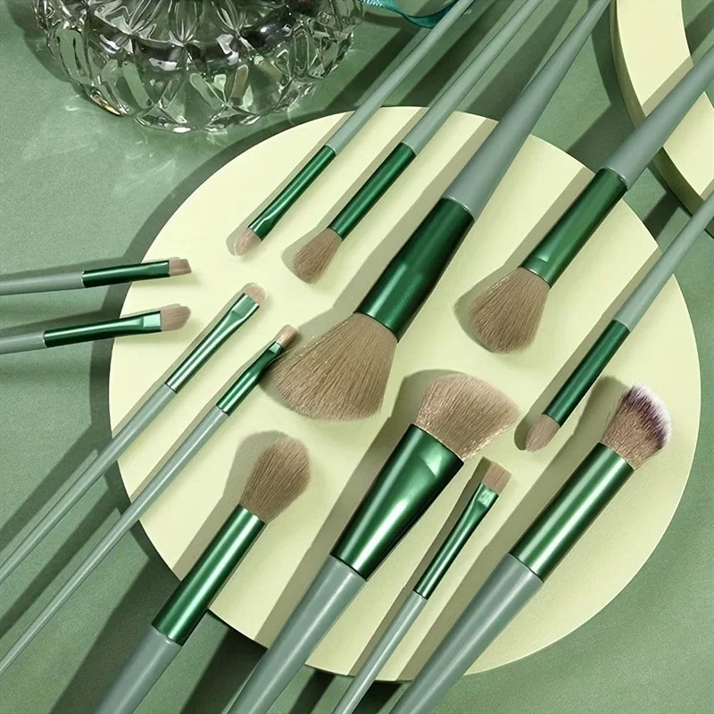 13-Piece Makeup Brush Set with Bag – Soft Blending Brushes Makeup Brush Set Axl
