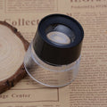 10X Pocket Magnifier – Mini Portable Cylinder Magnifying Glass Pocket Magnifier Loupe Axl 10X