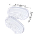 Silicone Heel Grips Anti-Slip Cushion Inserts 2 Pack – Women & Men Heel Cushion Inserts Axl 1pair