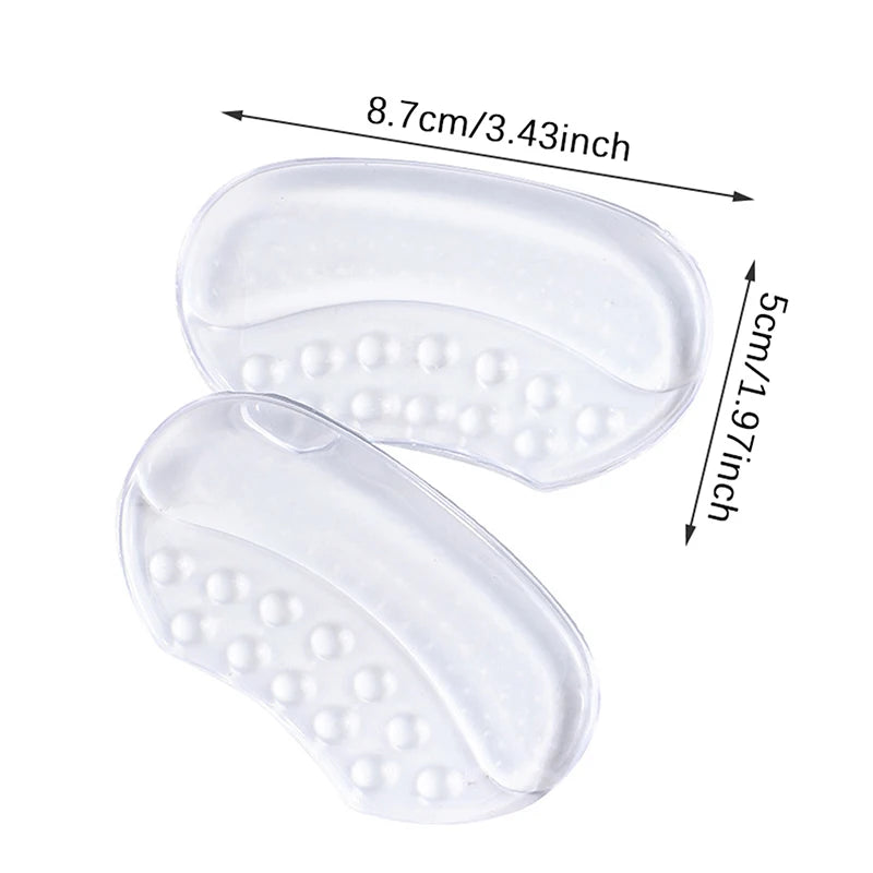 Silicone Heel Grips Anti-Slip Cushion Inserts 2 Pack – Women & Men Heel Cushion Inserts Axl 1pair