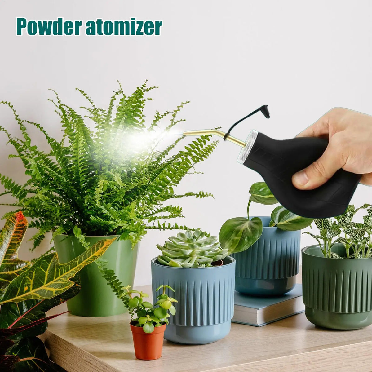 Telescopic Powder Duster Sprayer for Garden & Greenhouse Garden Powder Duster Axl