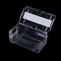 Transparent Single Grid Watch Box – Vintage Jewelry Storage Case Watch Storage Box Axl onesize