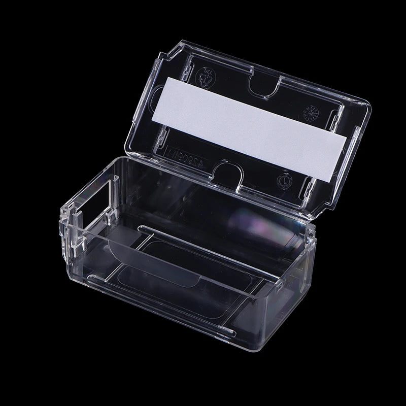Transparent Single Grid Watch Box – Vintage Jewelry Storage Case Watch Storage Box Axl onesize