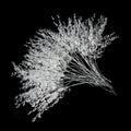 Crystal Acrylic Water Droplet Flowers | DIY Wedding & Décor Artificial Flower Decor Axl Clear 20 pcs
