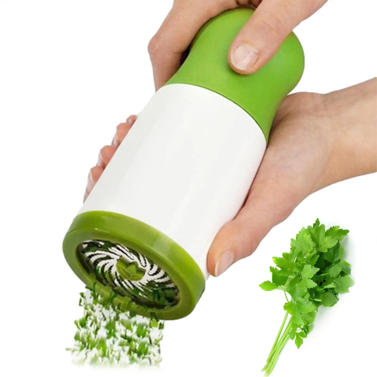 Manual Herb Grinder & Spice Mill – Stainless Steel Mincer Herb Spice Grinder Axl